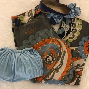 J Crew City Fit Crop Pants Size 6